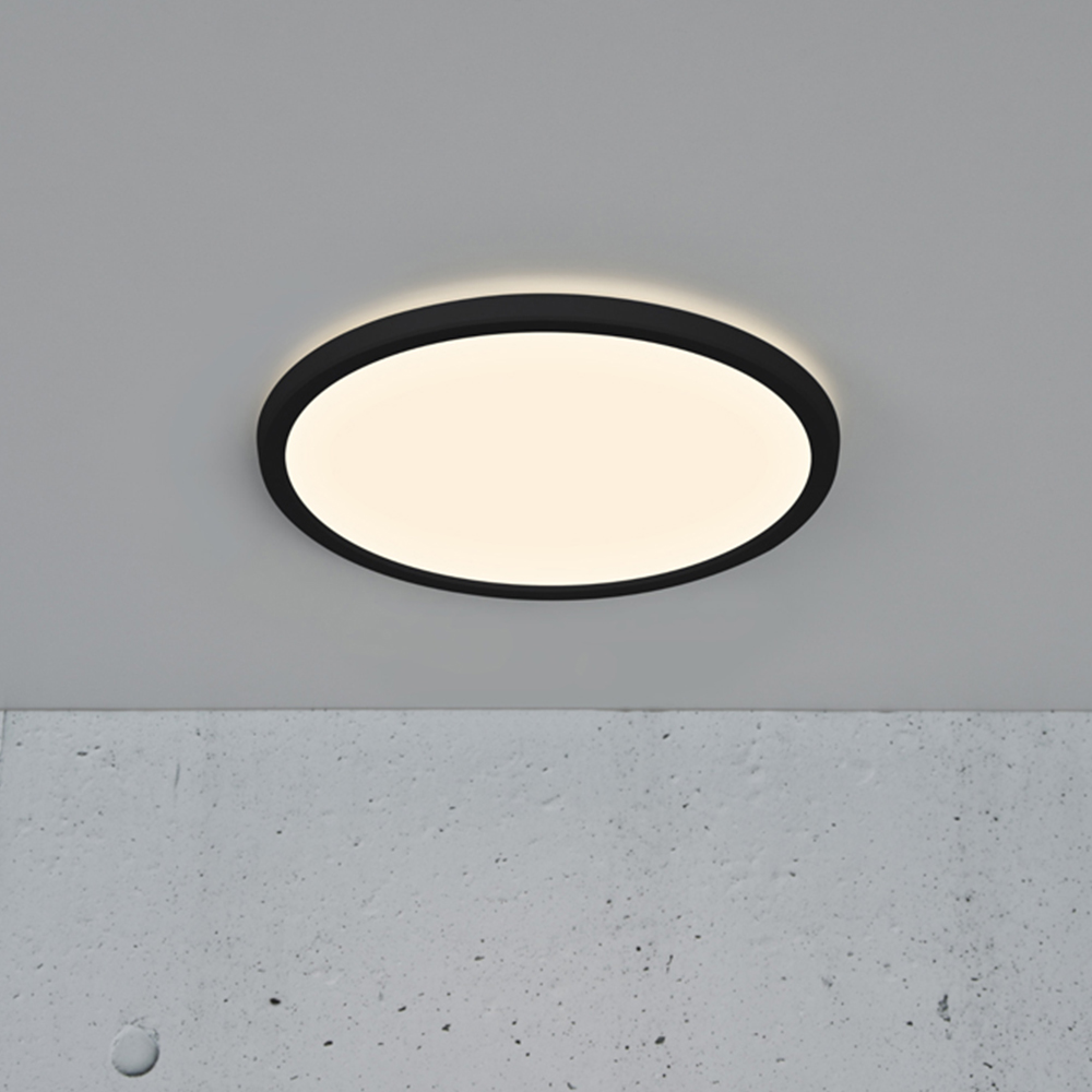 Nordlux Oja 29 Black Ceiling Light Image 2