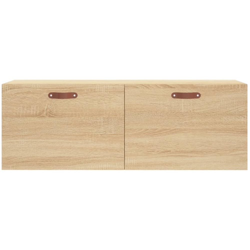 vidaXL 2 Door Sonoma Oak Wall Cabinet Image 5