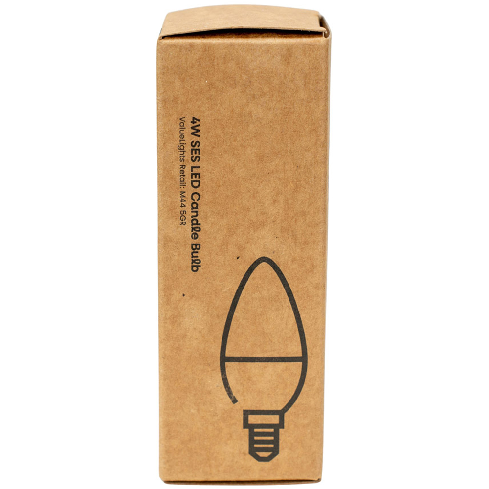 ValueLights 4W 6500K Cool White E14 Candle LED Light Bulb 6 Pack Image 5