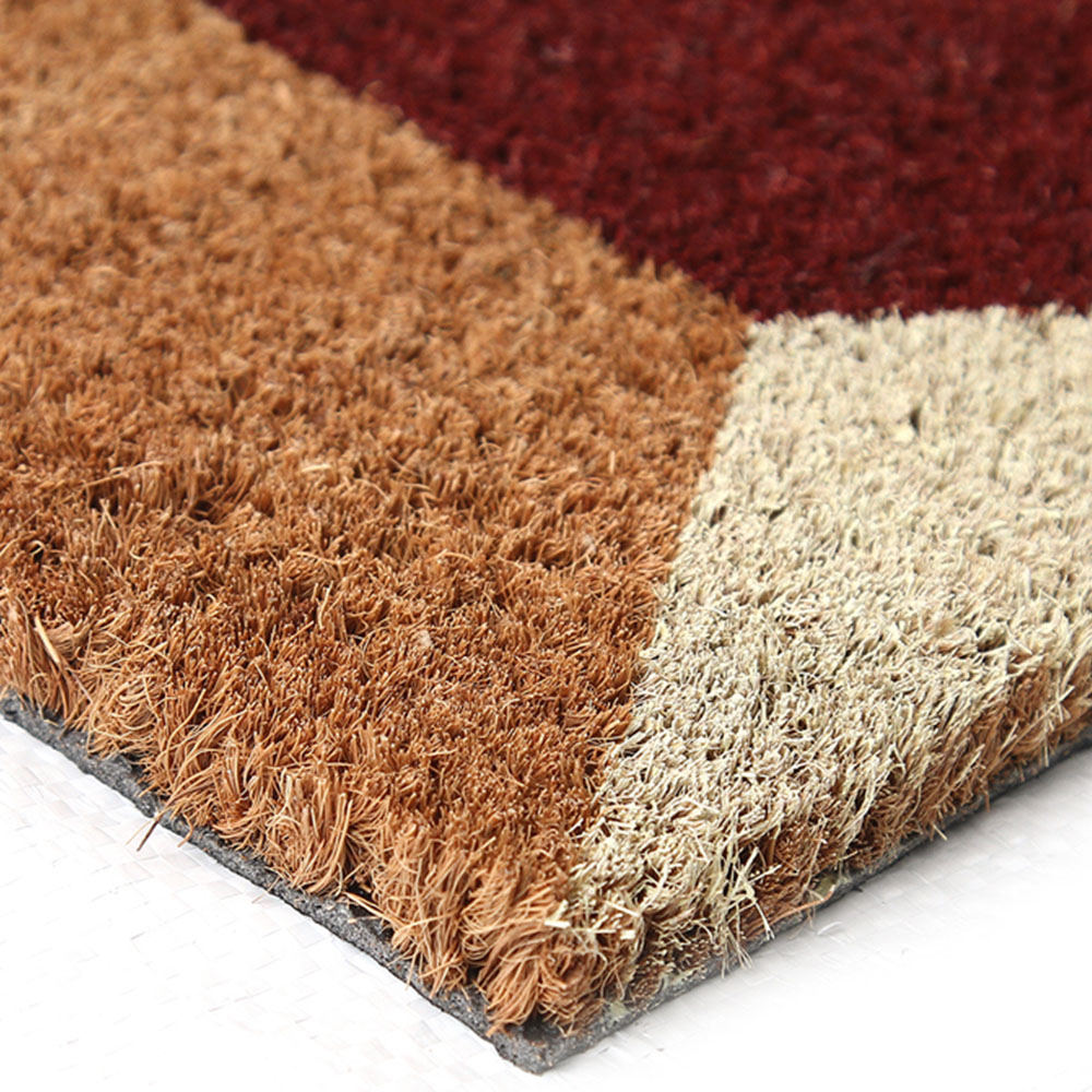Coco & Coir Vintage Cubes Coir Door Mat 45 x 75cm Image 4