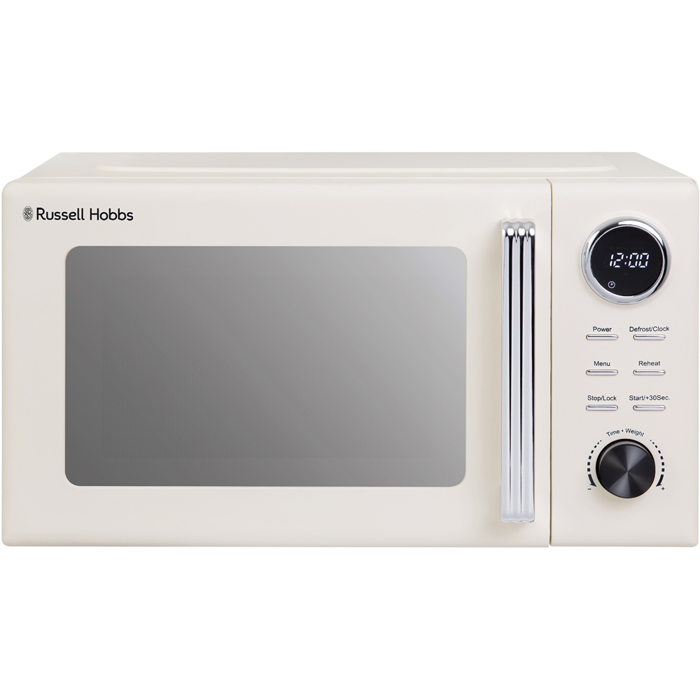 Russell Hobbs Hanley RHMD838JW Jasmine White Digital 20L Microwave Image 2
