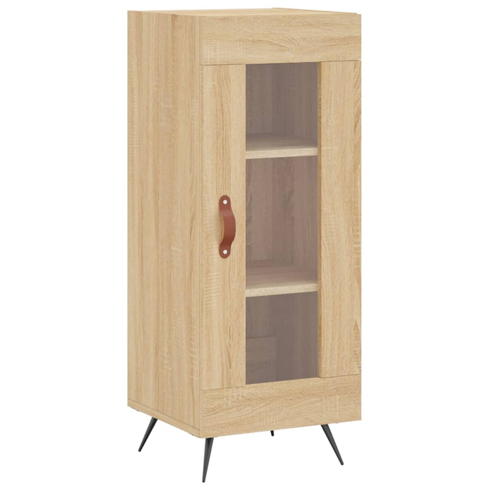 vidaXL 2 Door Sonoma Oak Highboard Image 5