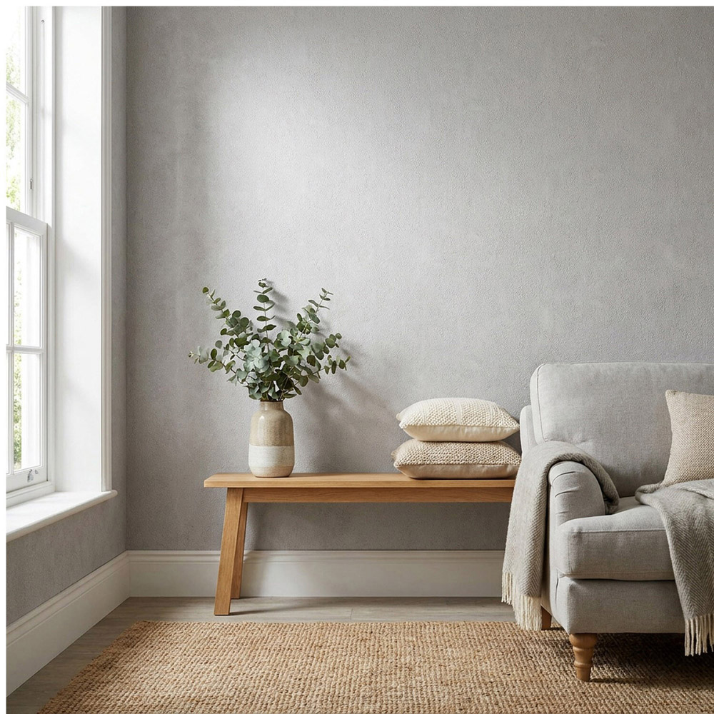 Ophelia Luxury Texture Wallpaper Grey Image 2