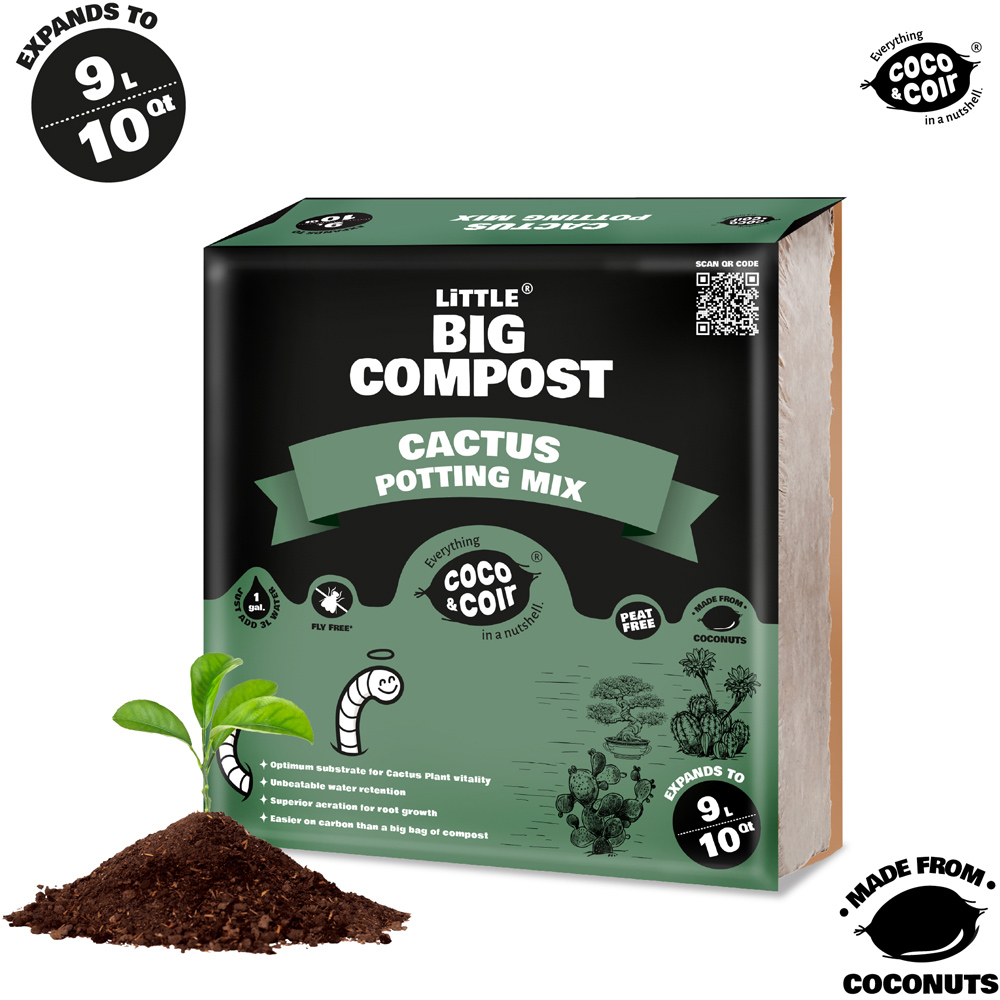 Coco & Coir Little Big Compost Cactus Compost 9L Image 2