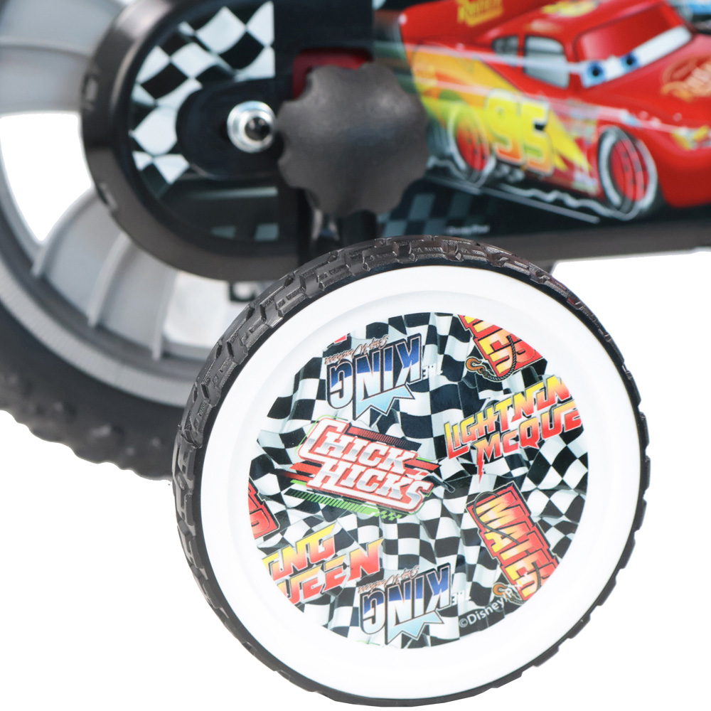 Denver Disney Cars 12 inch Kids Bicycle with Stabilisers Image 6