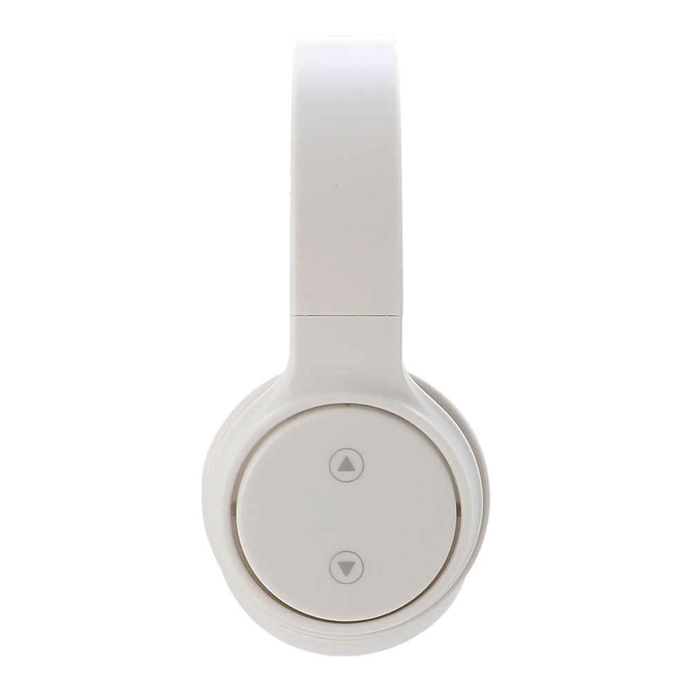 Wilko White Wireless Headphones Image 4