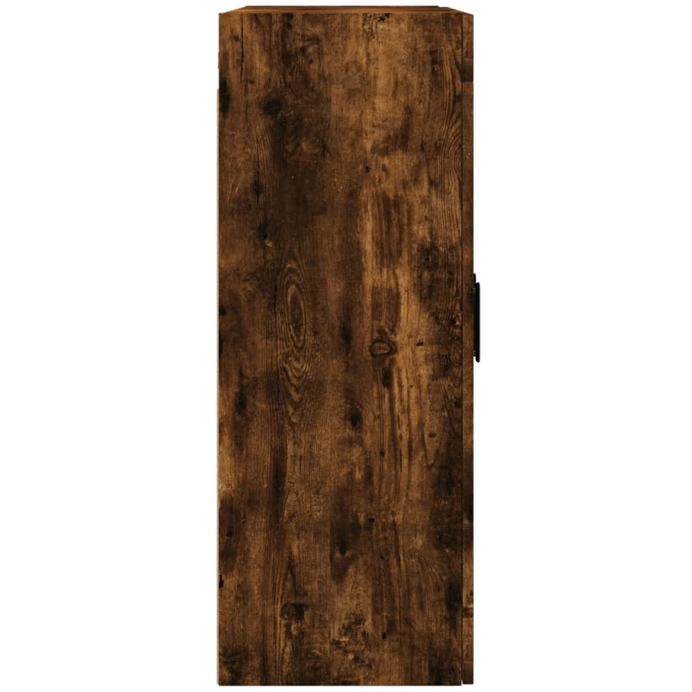 vidaXL 2 Door 3 Shelf Smoked Oak Wall Mounted Cabinet Image 8