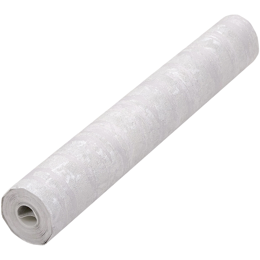 Living and Home Vintage Light Grey 3D Embossed Non-Pasted Wallpaper Roll 950 x 53cm Image 3
