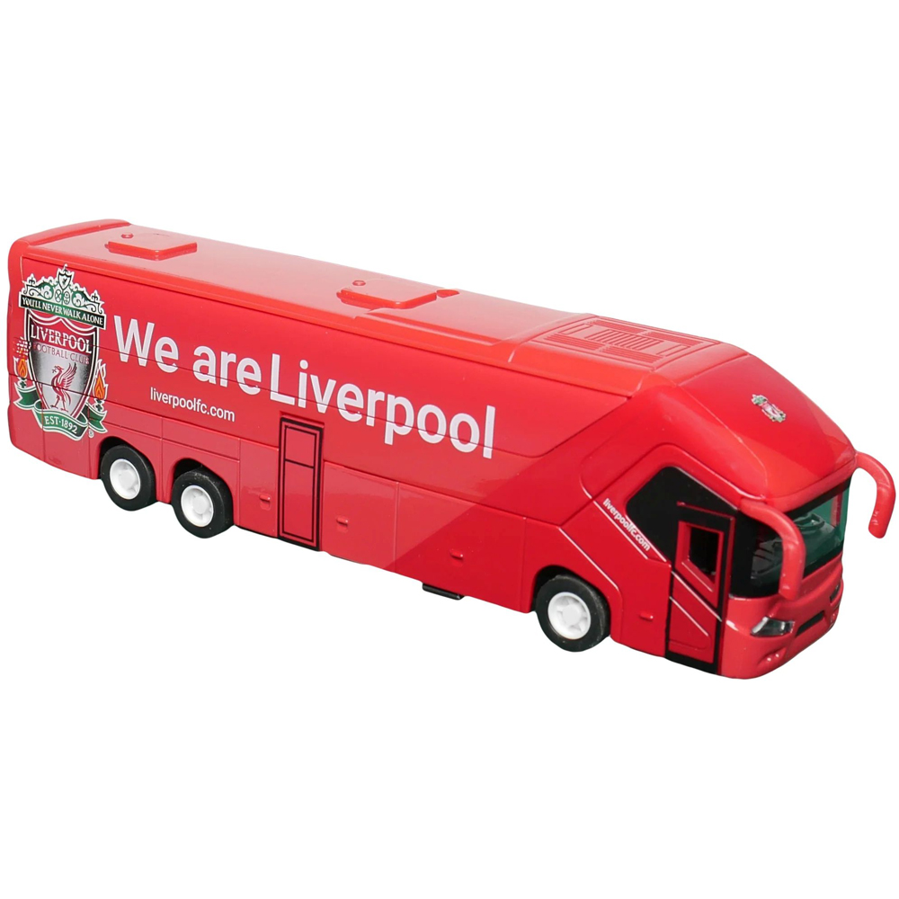 Banbo Liverpool FC Bus Model Football Team Coach Toy Image 3