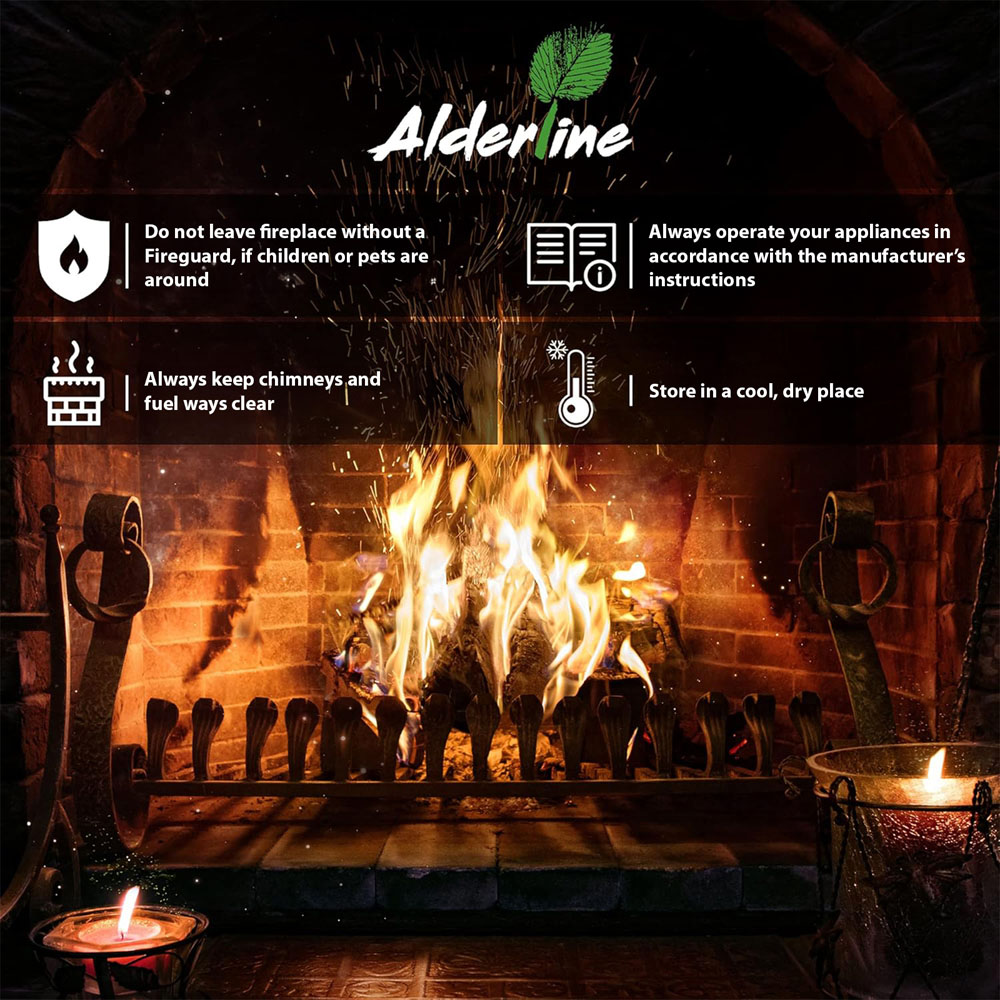 RoyalFire Alderline Kiln Dried Birch Firewood Bag 20kg Image 5