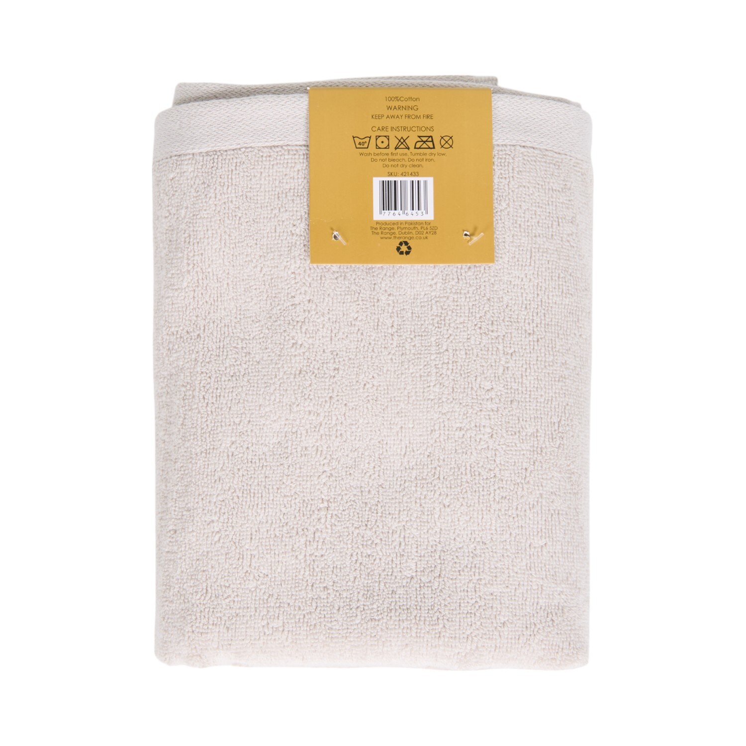 Gaia Hand Towel Natural Image 2
