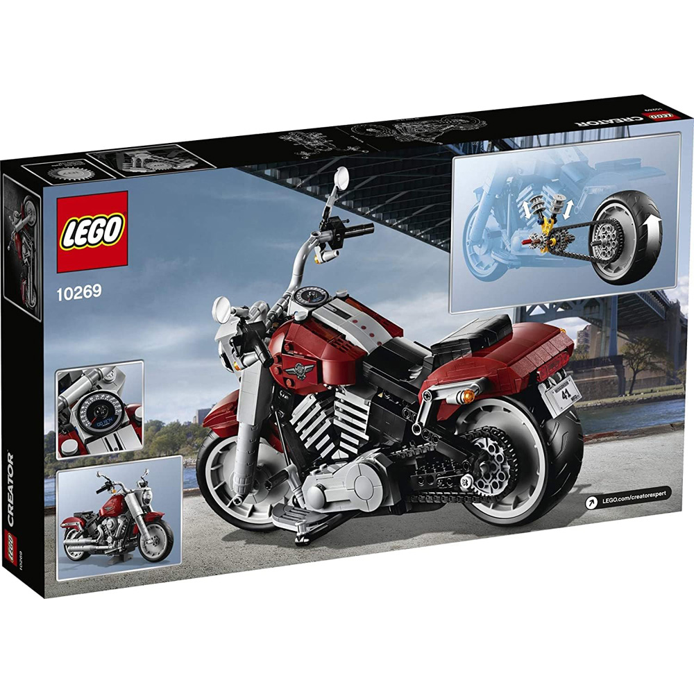 LEGO Creator 10269 Harley Davidson Fat Boy Building Kit Image 4