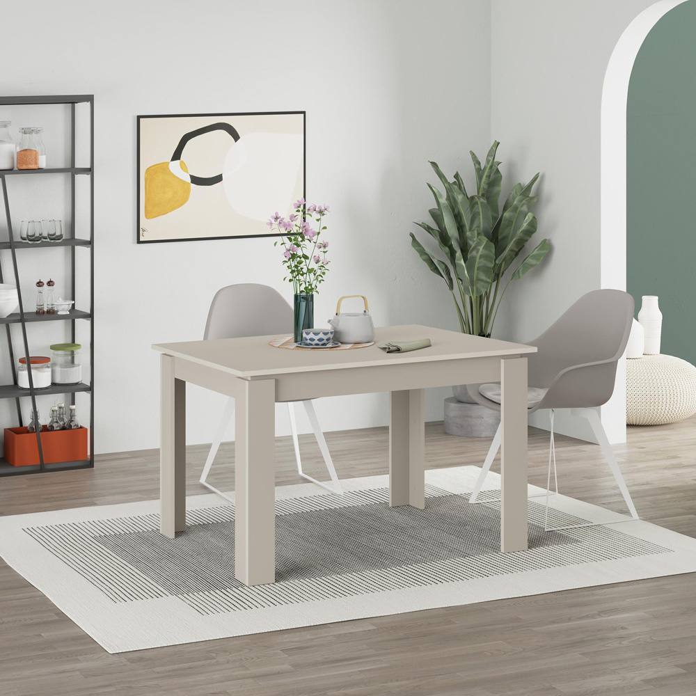 Decortie Tolmen 6 Seater Sandstone Dining Table Image 5