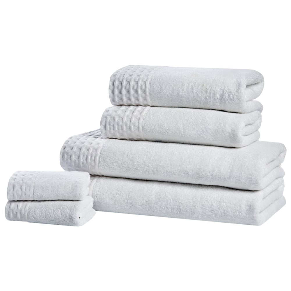 Rapport Home Retreat White Cotton Face Cloth Image 1