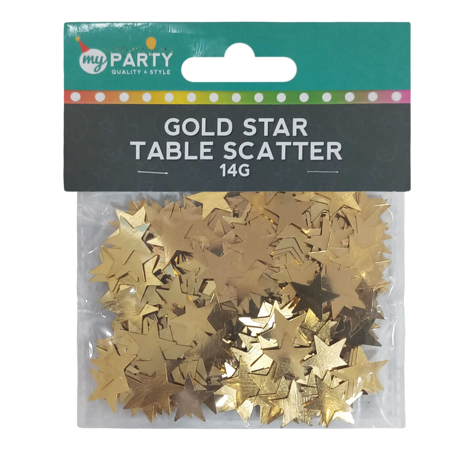 Confetti Stars - Gold Image