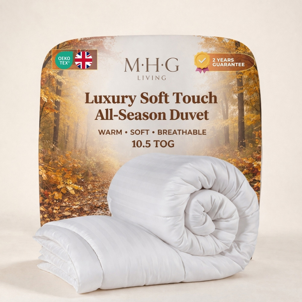 MHG Living Double All Season Hollowfibre Duvet 10.5 Tog Image 2