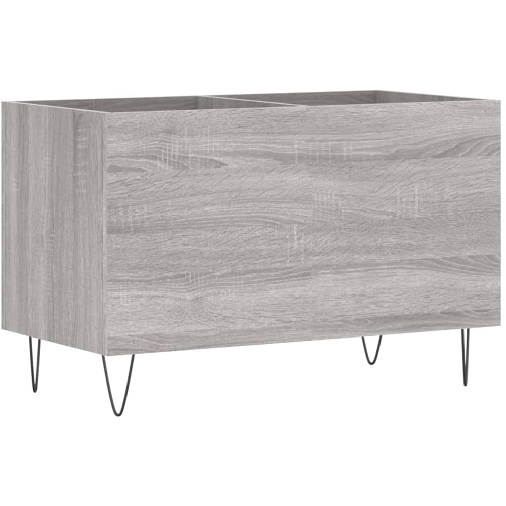 vidaXL Grey Sonoma Record Cabinet Image 6