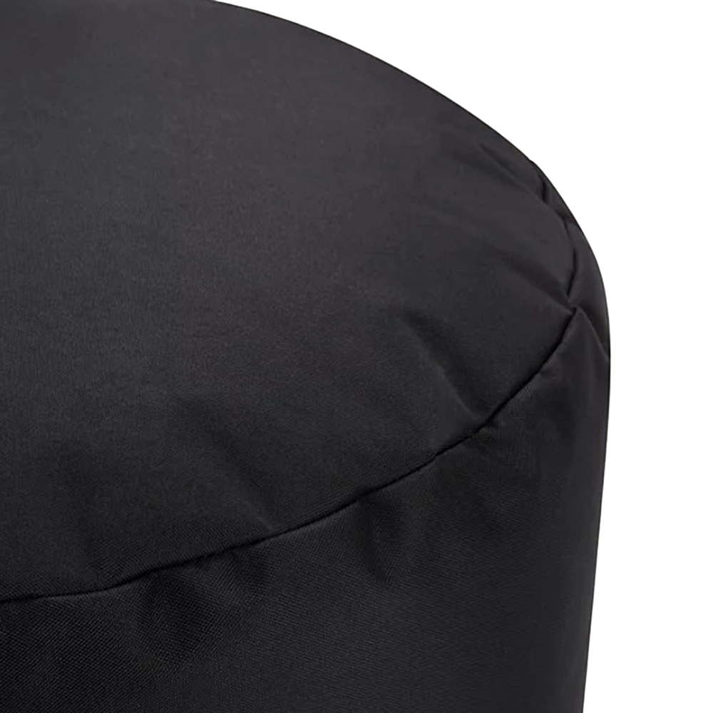 Kaikoo Black Outdoor Round Drum Bean Bag Image 3