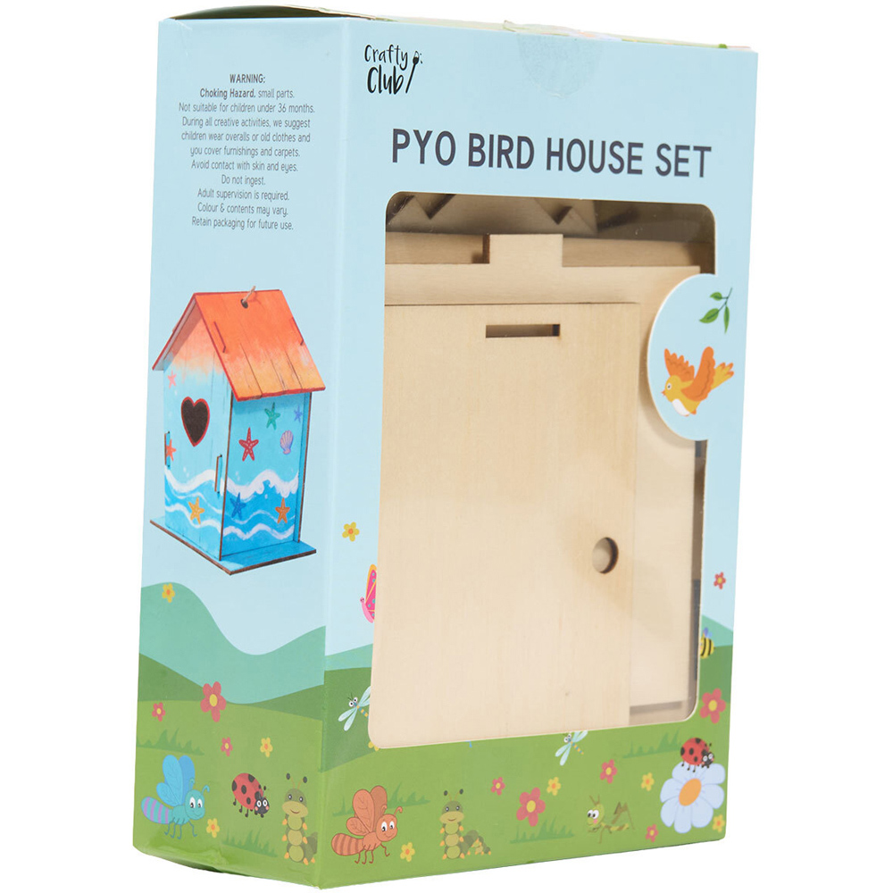 Paint Your Own Bird House Set Image 2