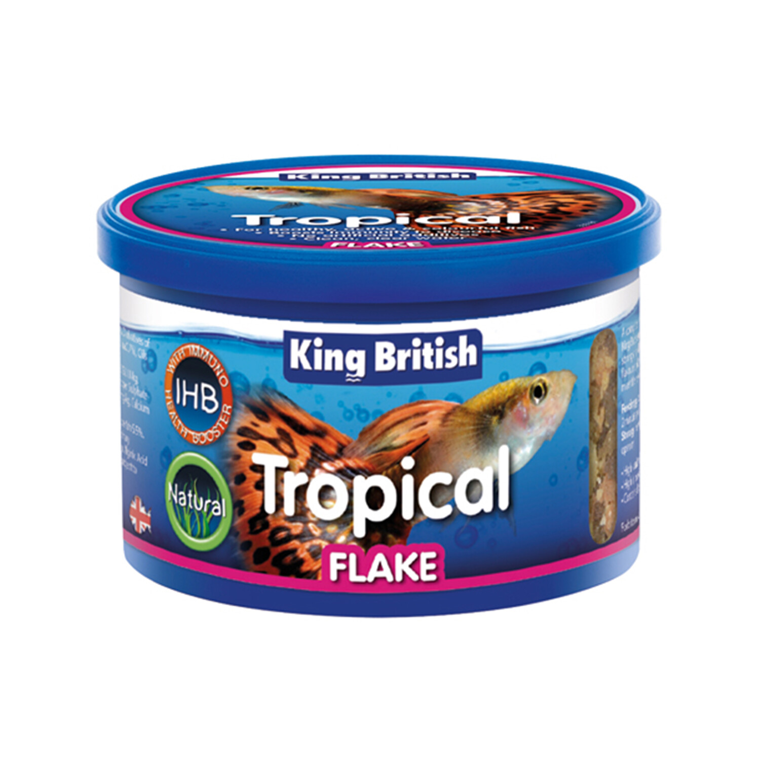 King British Tropical Flake Food 200g Image