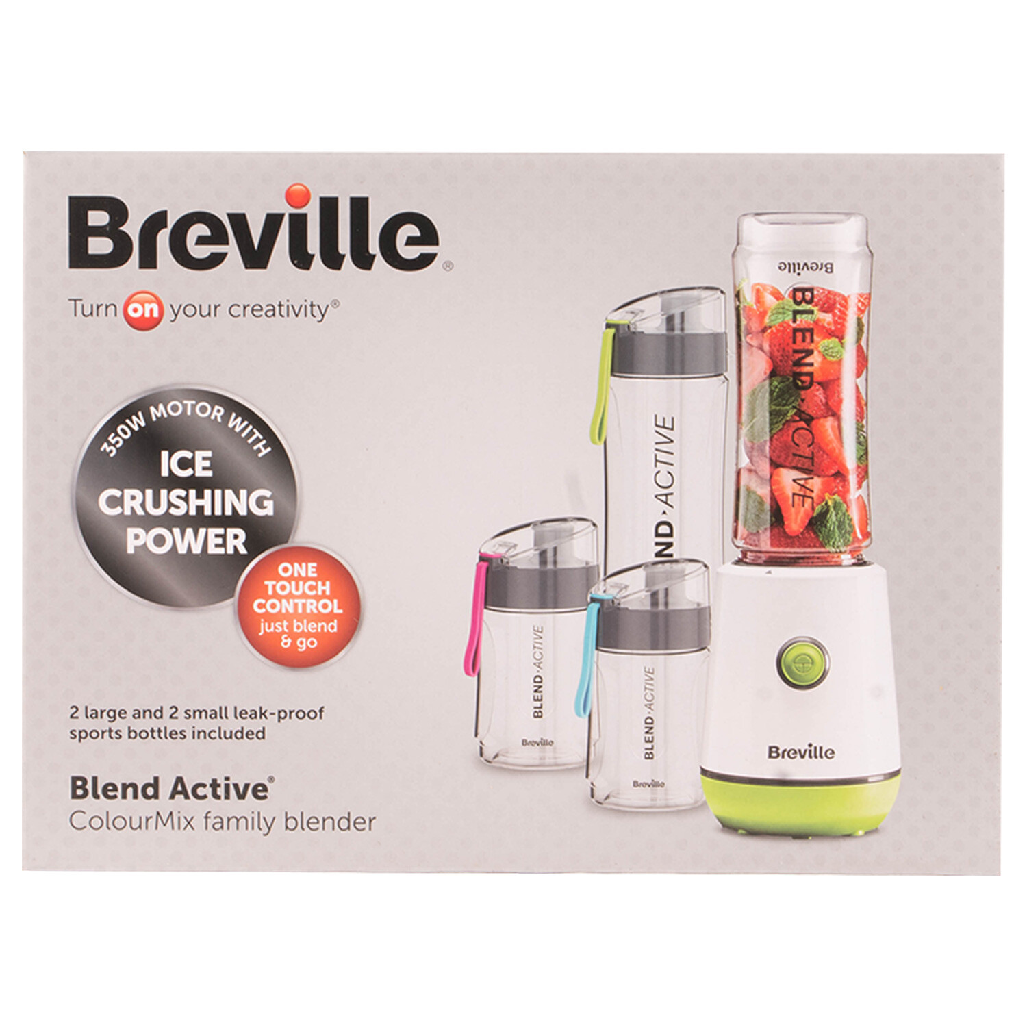 Breville Green Blend Active Colourmix Family Blender 350W Image 1