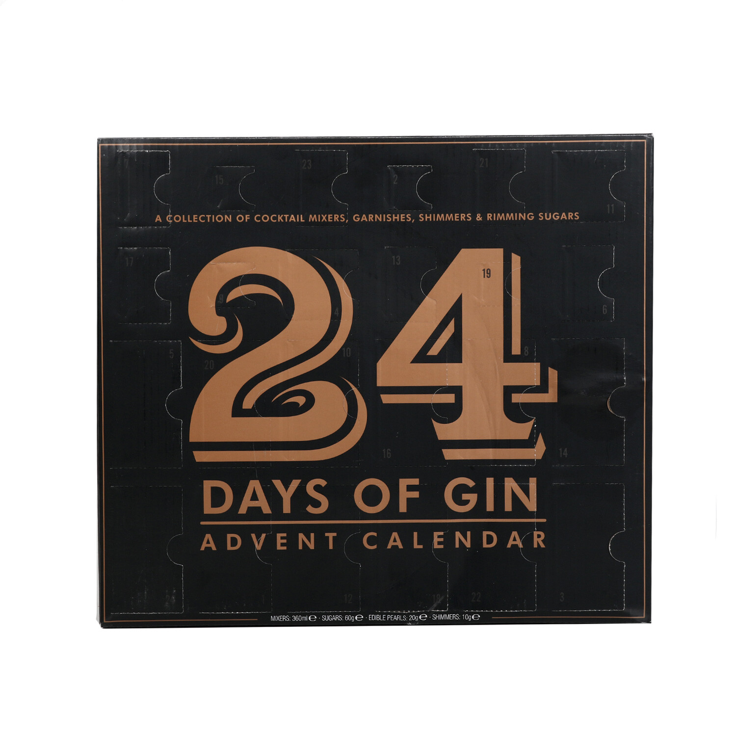 24 Days of Gin CalendarBlack Image