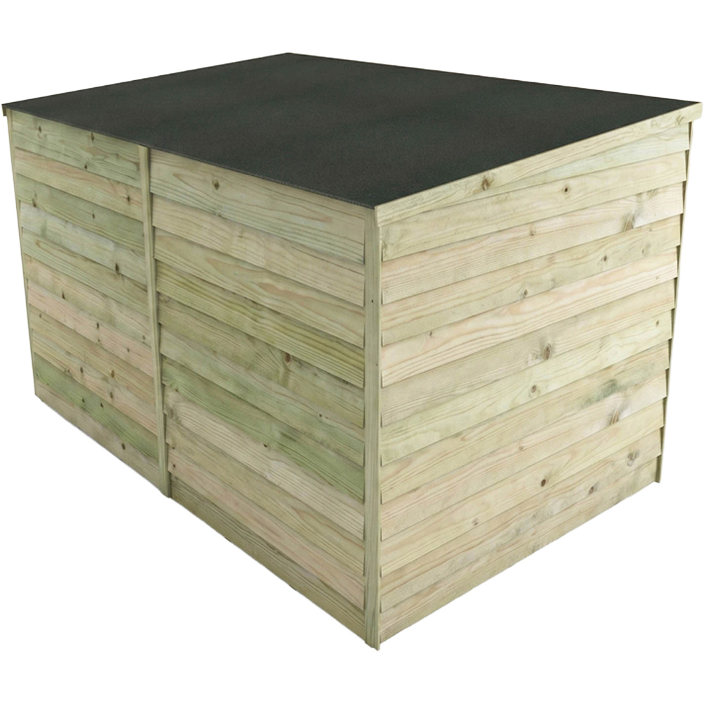 Mercia 6 x 4ft Double Door Overlap Pent Bike Shed Image 6