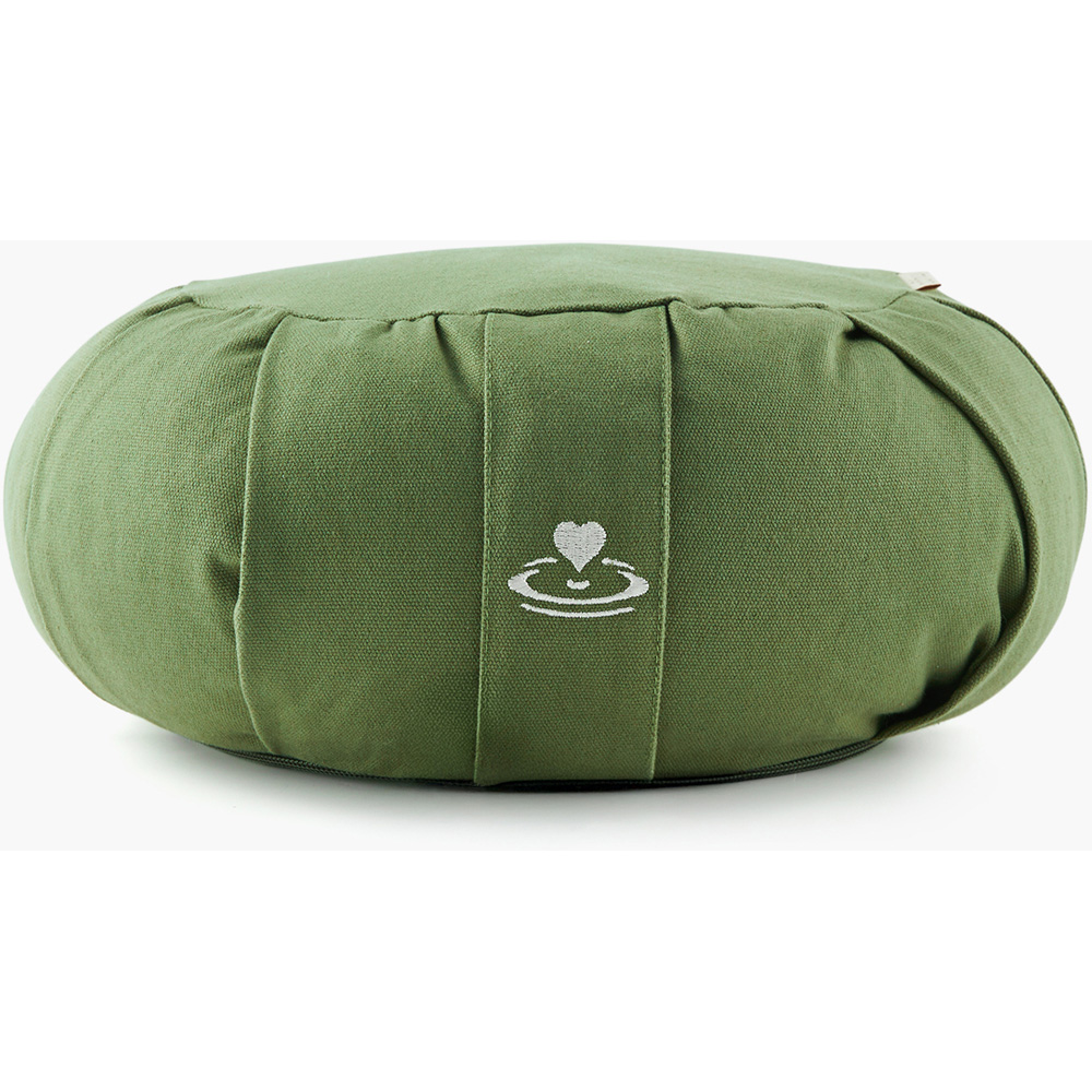 Myga Moss Zafu Yoga Meditation Cushion 34 x 34cm Image 2
