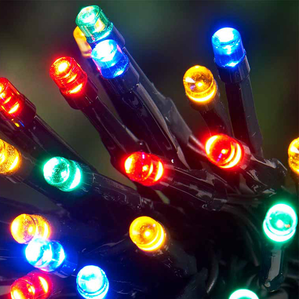 Wilko 200 LED Coloured Solar String Lights Image 6