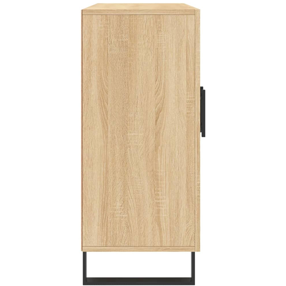 vidaXL 3 Door Sonoma Oak Sideboard Image 7