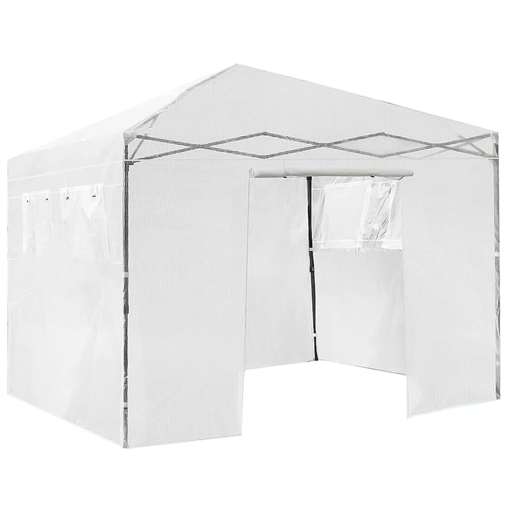 Costway Transparent Portable PE Cover Greenhouse Image 1