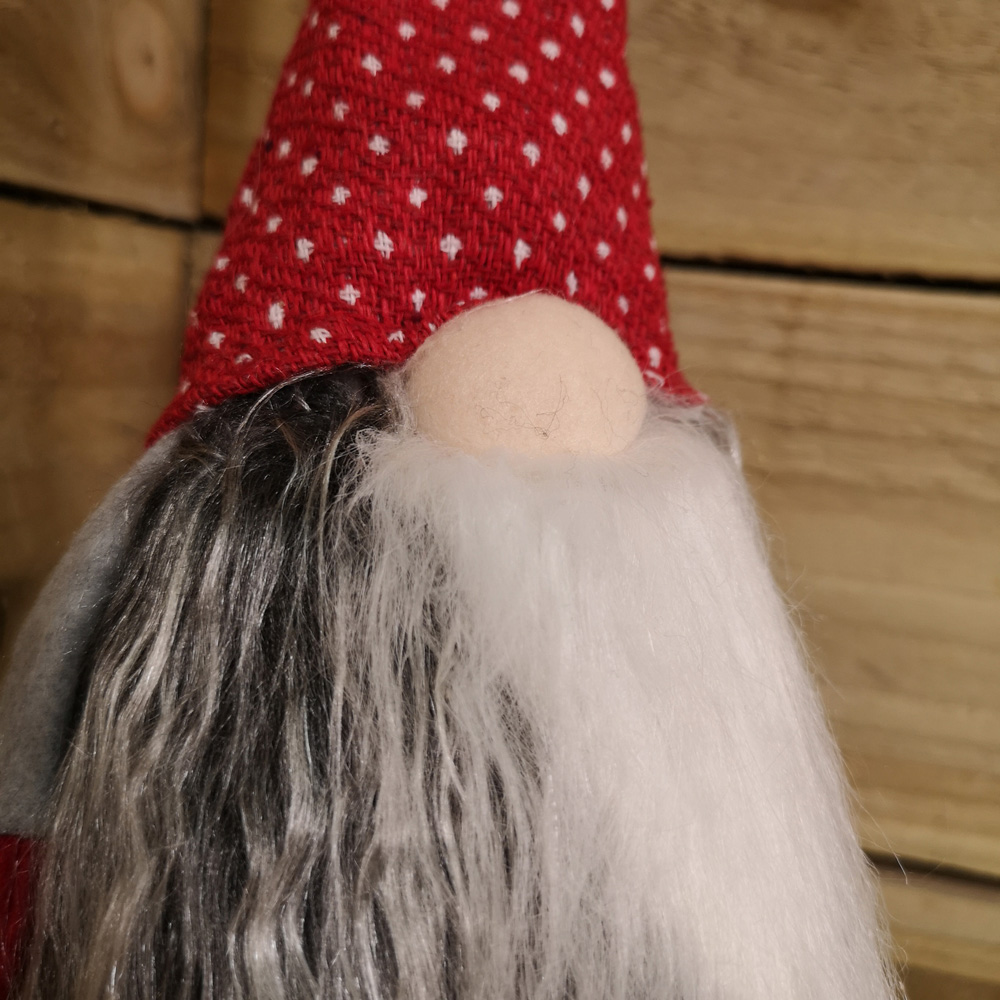 Samuel Alexander Haired Gonk Christmas Decoration with Dangly Legs 54cm Image 3
