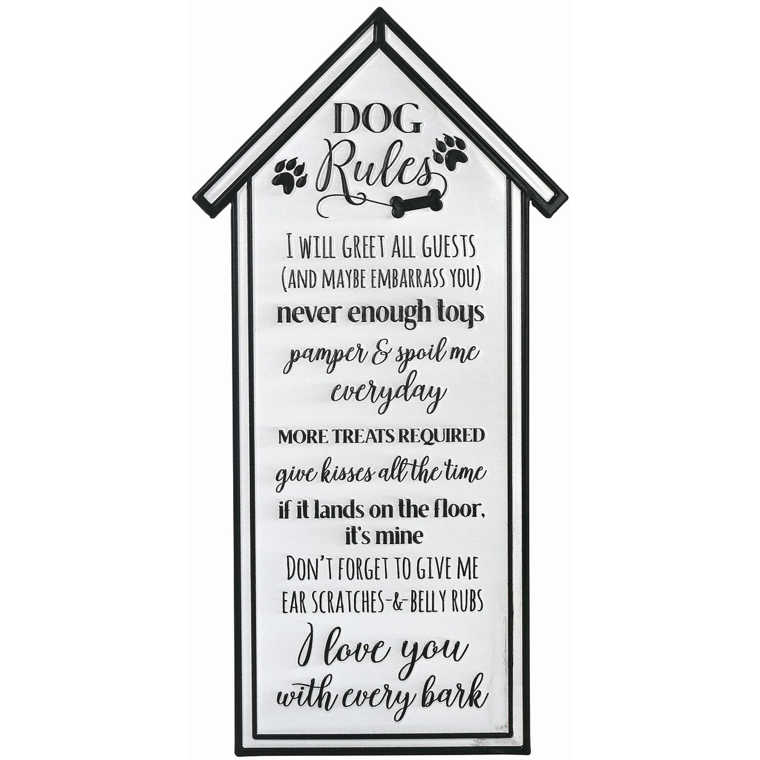 Metal Pet Rules Sign Image 3