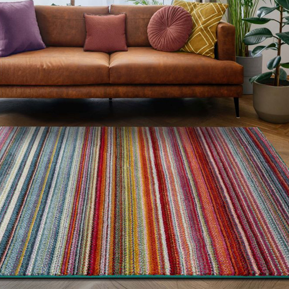 Homemaker New Villa Stripe Rug 160 x 230cm Image 1