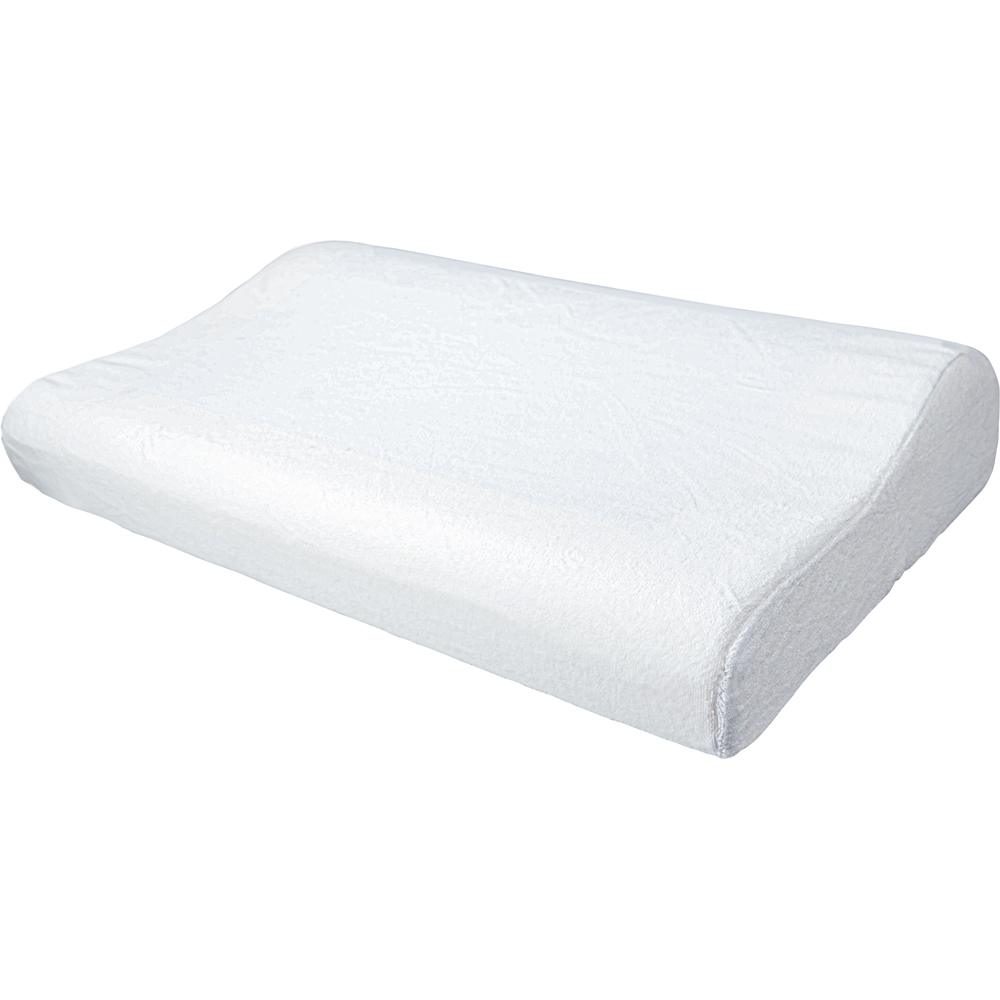 Aidapt Cooling Gel Comfort Memory Foam Contour Pillow with Removable Soft Velvet Cover Image 1