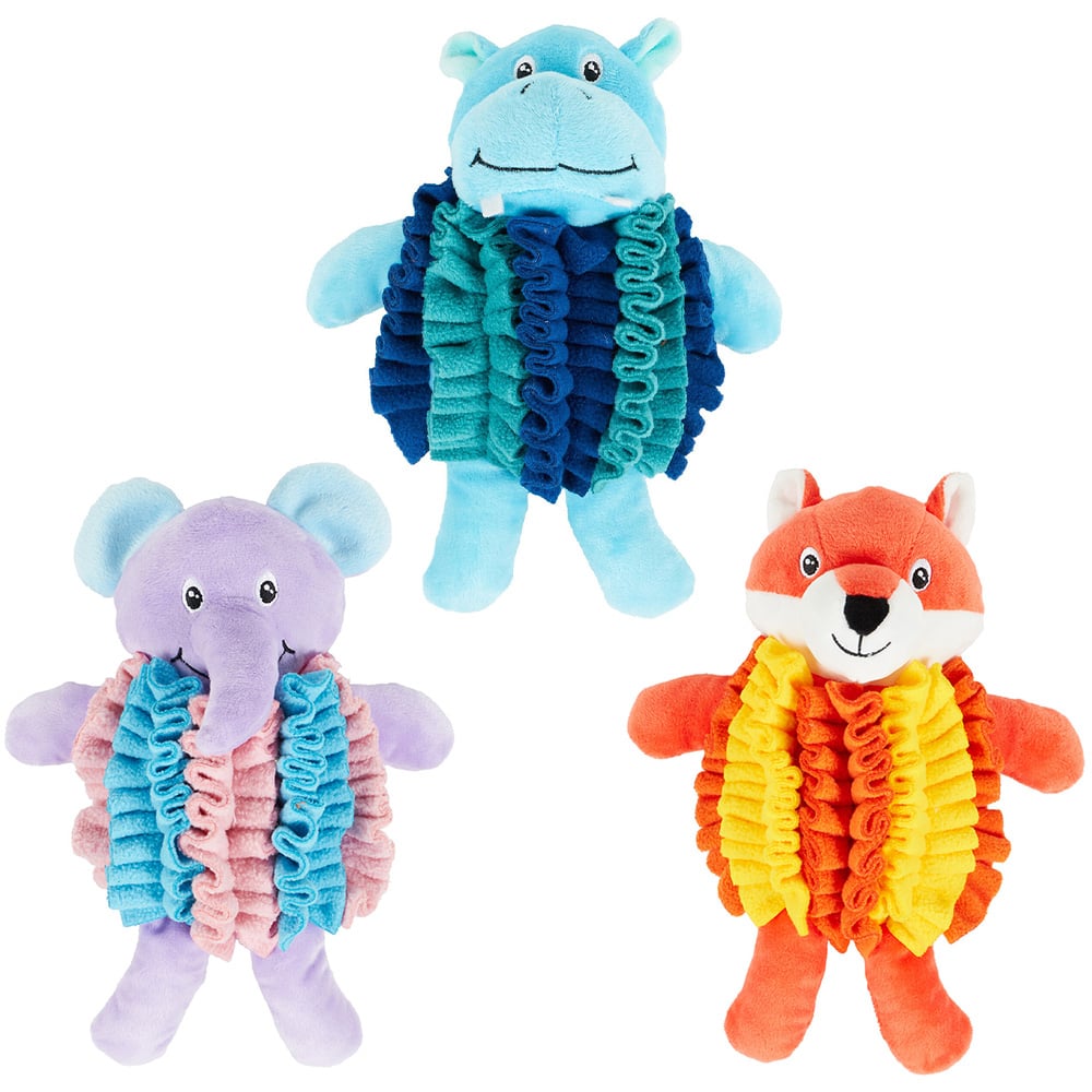Snuffle Belly Treater Sensory Dog Toy - Multicolour Image 1