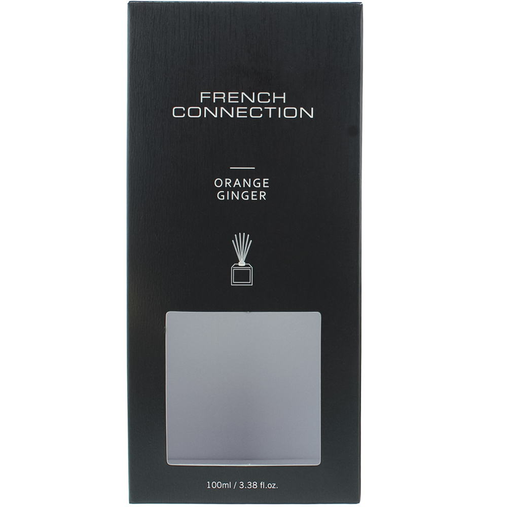 French Connection Wooden Collection Orange Ginger Reed Diffuser 100ml Image 3