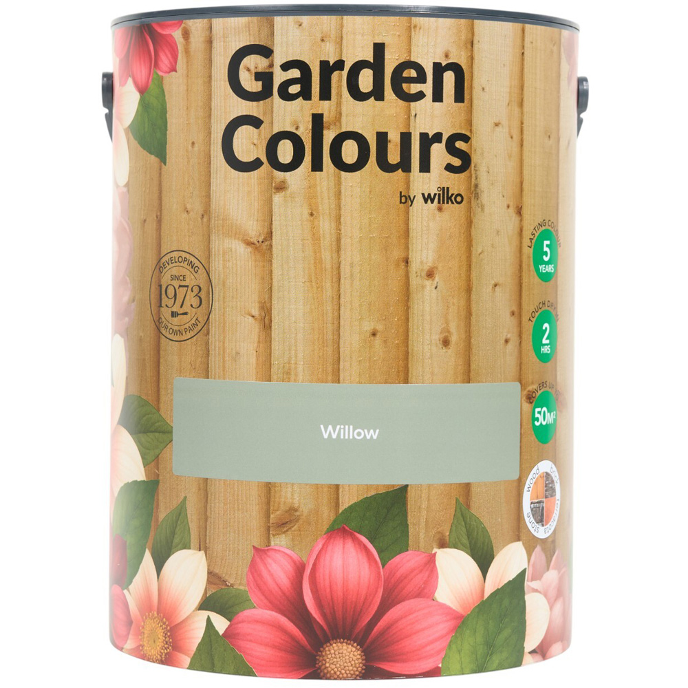 Wilko Garden Colours Willow Wood Paint 5L Image 10