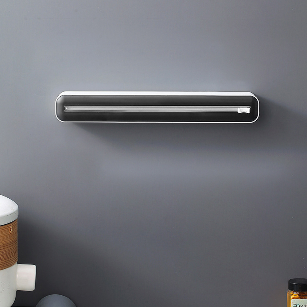 Living and Home Plastic Wrap Dispenser with Cutter | Wilko