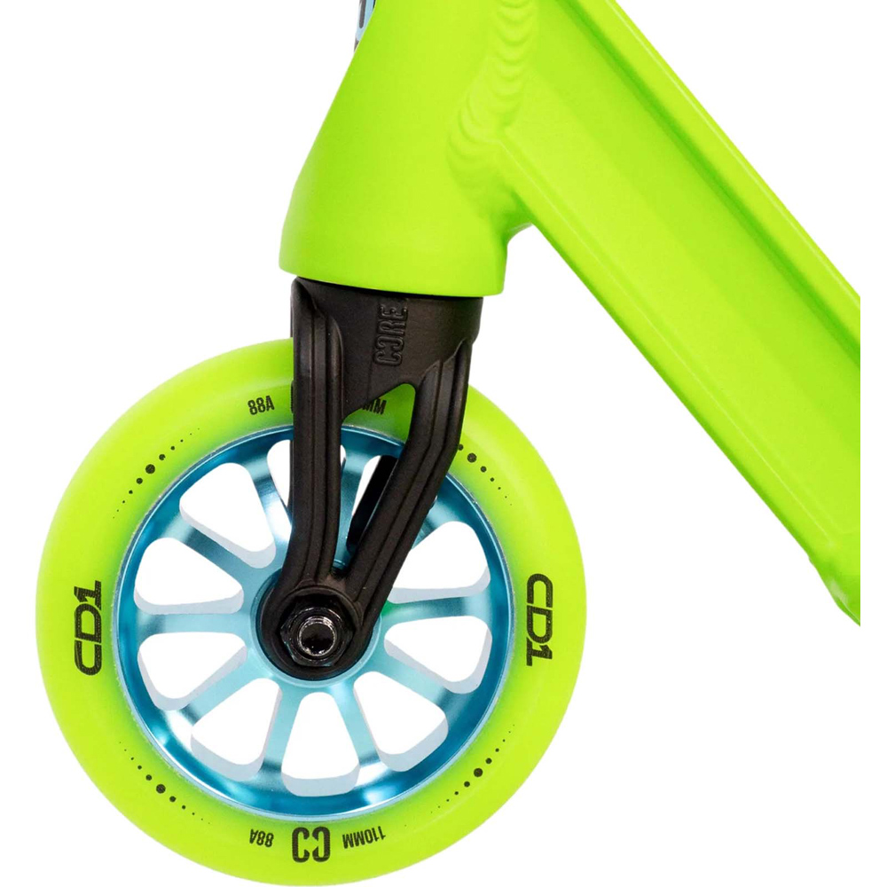 Core CD1 Lime and Blue Stunt Scooter Image 5