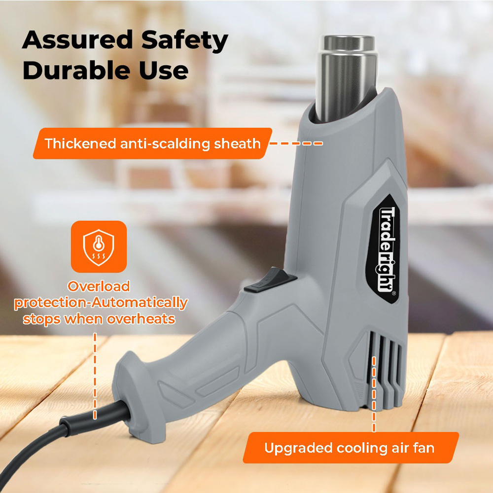 Traderight 2000W Heat Gun Hot Air Blower Image 5