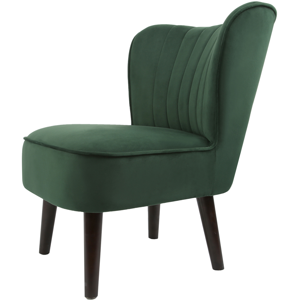 Shaun Green Velvet Accent Chair Image 2