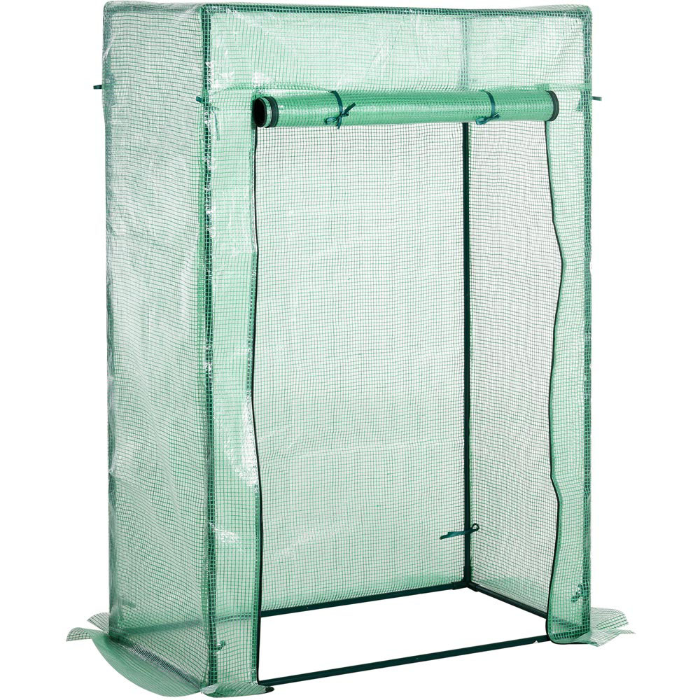 Outsunny Green PE 3.2 x 1.6ft Greenhouse Image 1