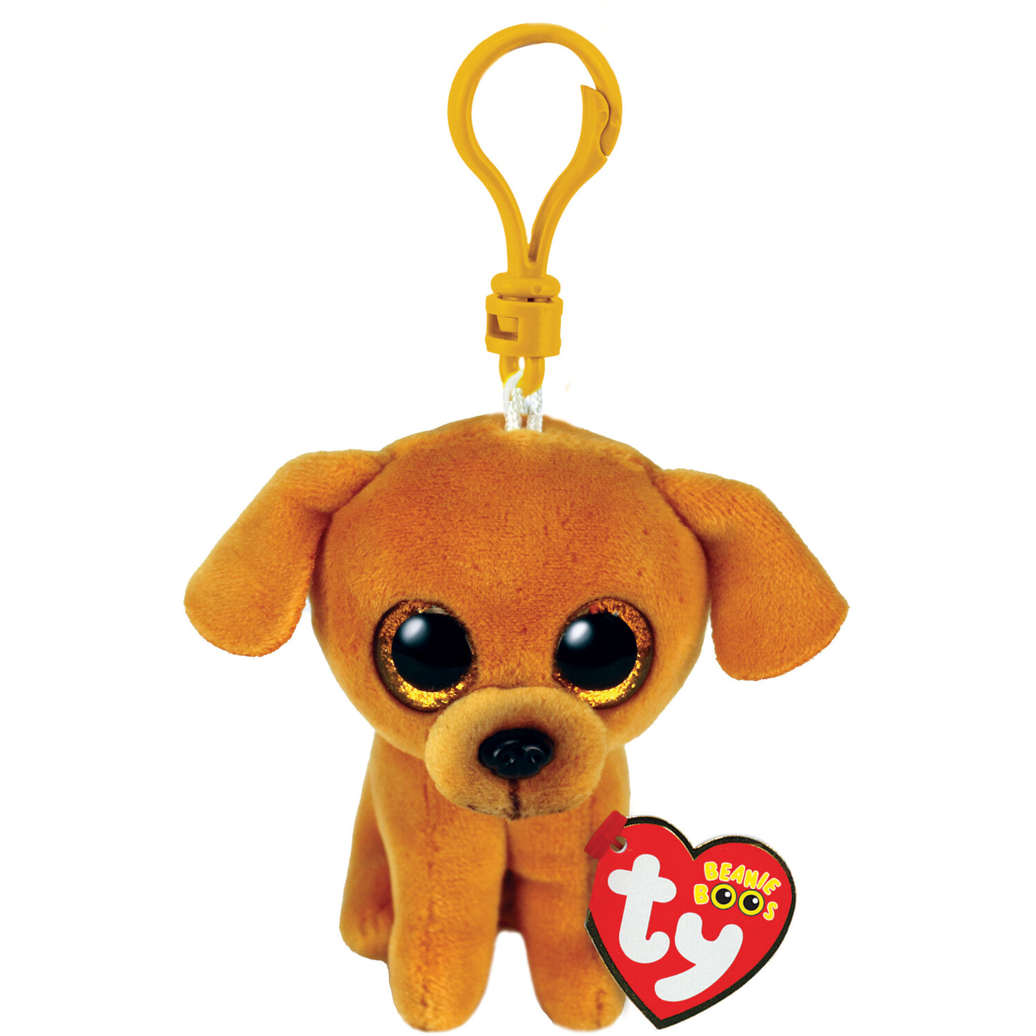 Zuzu the Dog Beanie Boo Key Clip - Brown Image