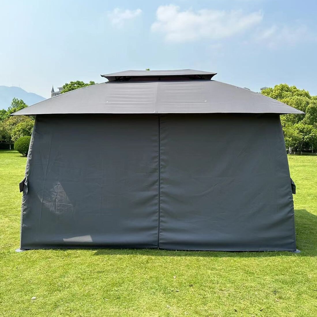 New Hampshire Grey Gazebo Sidewalls Image