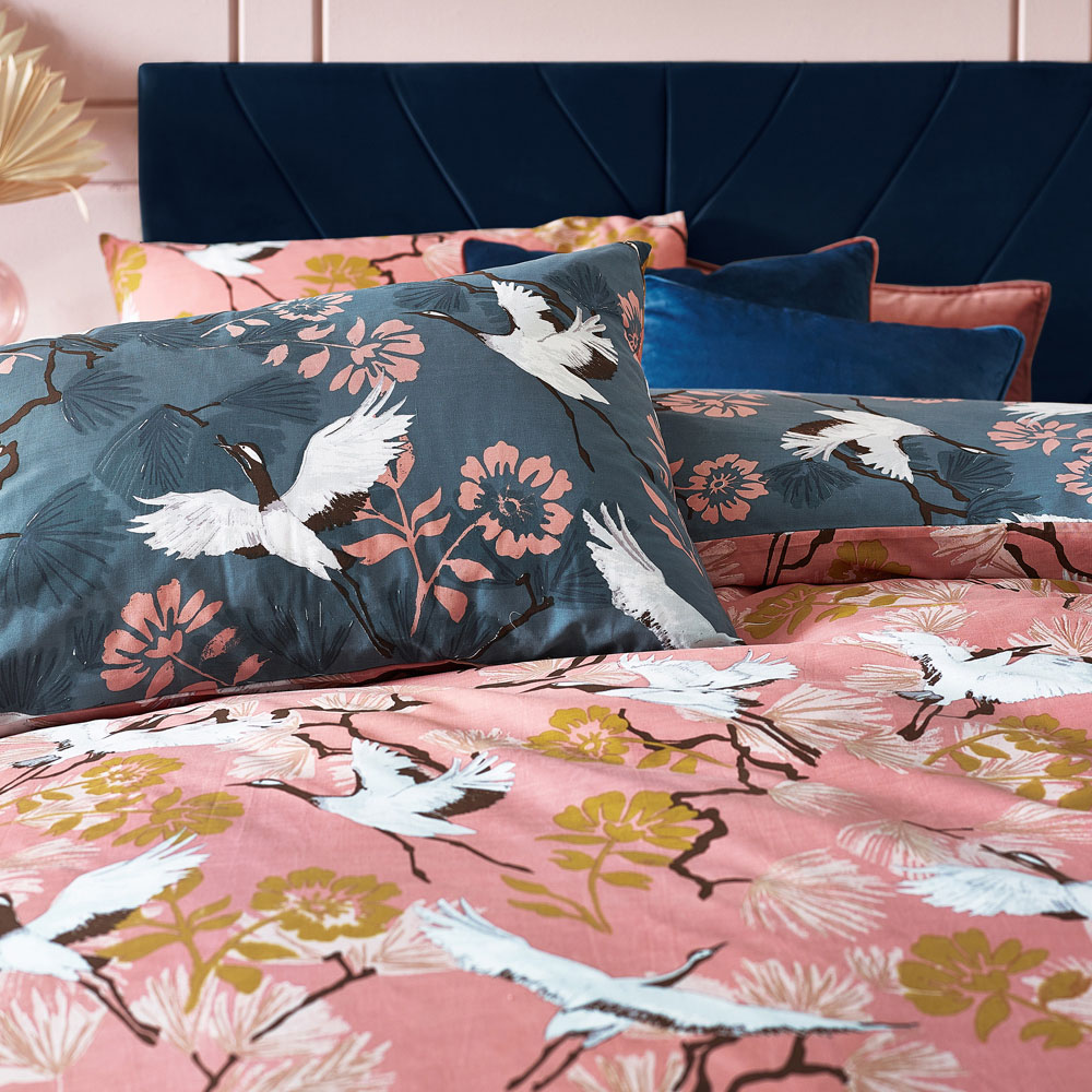 furn. Demoiselle Double Blush Duvet Set Image 3