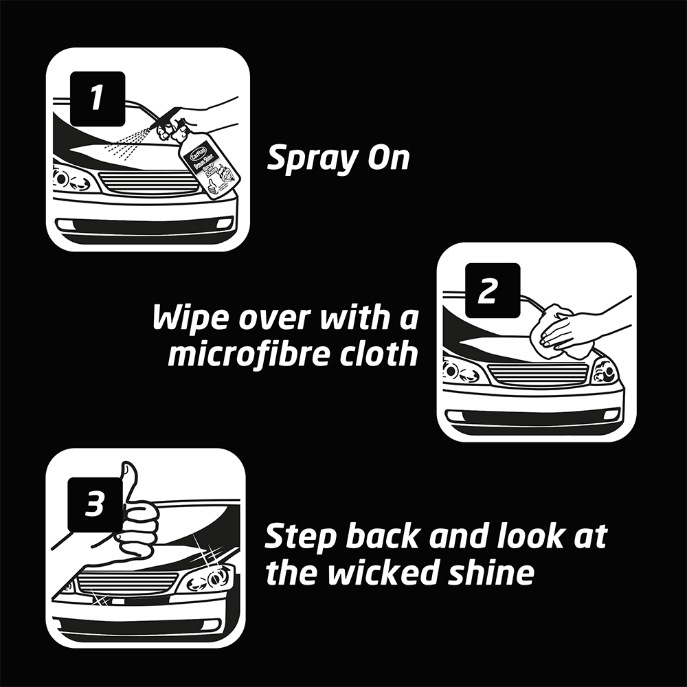 CarPlan Demon Shine Pour On Waterless Car Paint Gloss Enhancer 5L Image 5