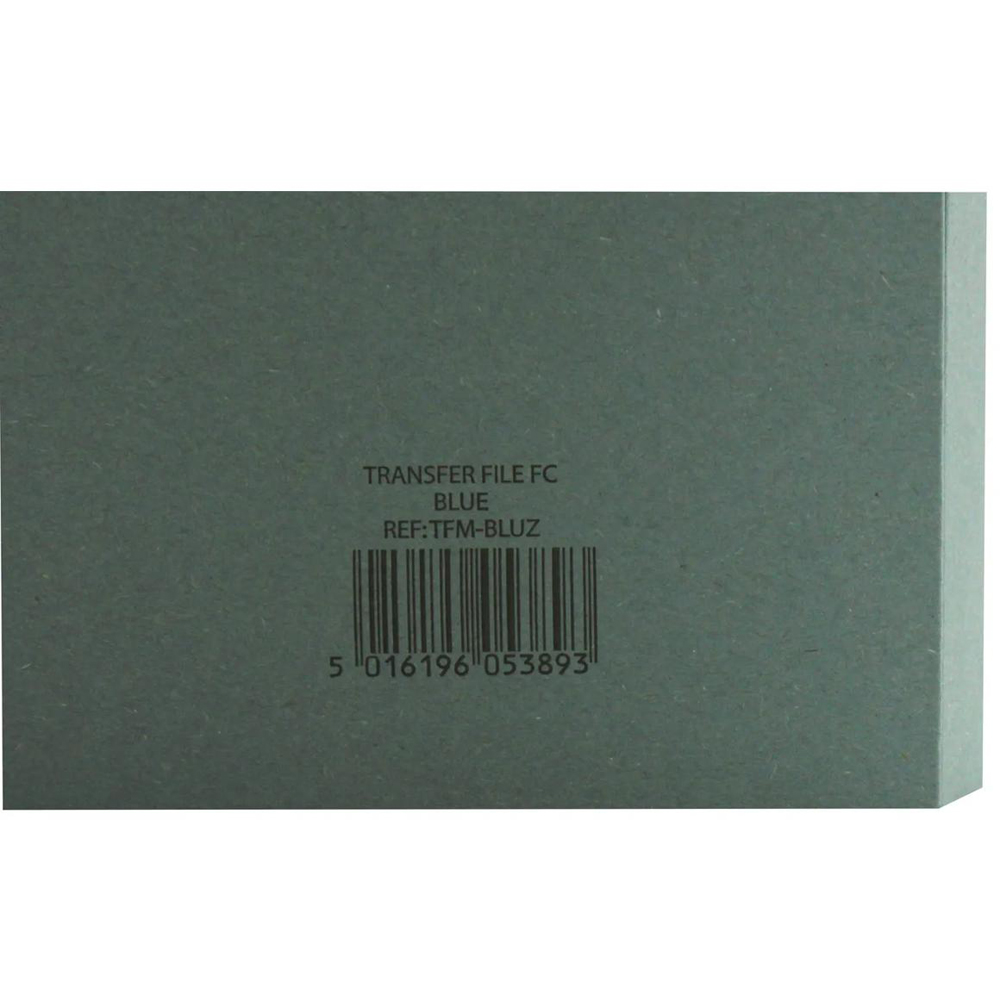 Exacompta 285gsm Blue Foolscap Spiral Files 25 Pack Image 6