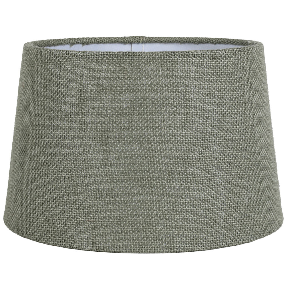 Sage Green Tapered Lamp Shade 25cm Image 1