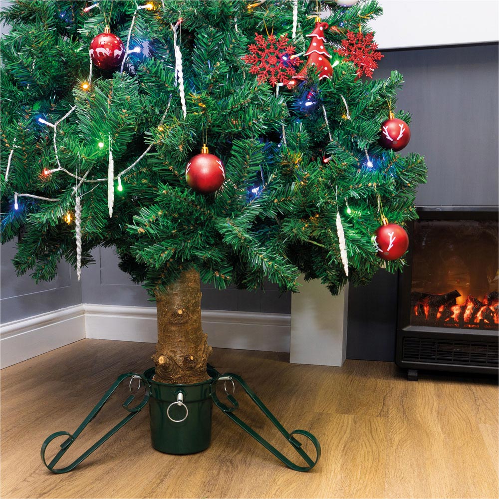 St Helens Green Traditional Christmas Tree Stand 20 x 55cm Image 2